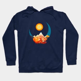 Hibernating Fox Hoodie